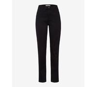 BRAX Damen Style Carola Five-Pocket-Hose in Wertigem Baumwollstretch Hose, Schwarz, 29W / 34L