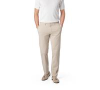 Chinohose BRAX "Style FABIO", Herren, Gr. 33, Länge 32, beige, Web, 95% Baumwolle, 5% Elasthan, Hosen Chinohose (24667450-33) beige