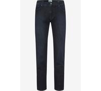 5-Pocket-Jeans BRAX "Style CHUCK", Herren, Gr. 40, Länge 38, blau (dunkelblau), 90% Baumwolle, 6% Elastomultiester, 4% Elasthan, Jeans (68376348-40) dunkelblau
