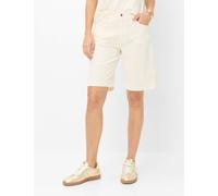 Brax Damen Bermuda Style MAINE B OFFWHITE, Altweiß, Gr. 44