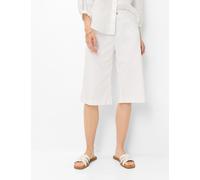 Brax Damen Bermuda Style MAINE B WHITE, denim weiß, Gr. 48K