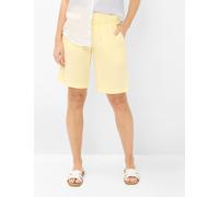 Brax Damen Bermuda Style MEL B BUTTERCUP, hellgelb, Gr. 48