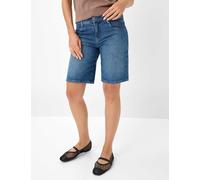 Brax Damen Bermuda Style MEL B, denim blau, Gr. 38