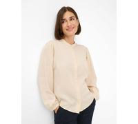Klassische Bluse BRAX "Style VALERIA", Damen, Gr. 48, beige, 100% Lyocell, Blusen (49937401-48) beige
