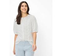 Brax Damen Bluse Style VEA white, weiß, Gr. 34