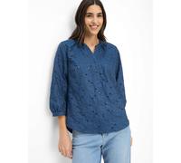 Brax Damen Bluse Style VELIA indigo mood, Blau, Gr. 40