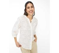 Brax Damen Bluse Style VELIA white, weiß, Gr. 40