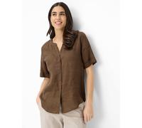 Brax Damen Bluse Style VERI mocha brown, dunkelbraun, Gr. 42