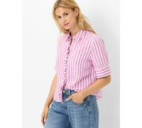 Brax Damen Bluse Style VICA FRIL bright purple, Rosa, Gr. 48