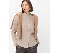 Brax Damen Bluse Style VICTORIA soft ecru, hellbeige, Gr. 48