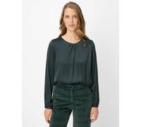 Brax Damen Bluse Style VILMA midnight forest, dunkelgrün, Gr. 46