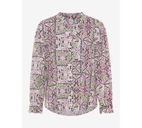 Klassische Bluse BRAX "Style VIOLET", Damen, Gr. 36, bunt (lila), Web, 100% Viskose, Blusen Bluse (33595851-36) lila