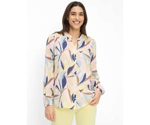 Brax Damen Bluse Style VIVI vintage blue, mehrfarbig, Gr. 34