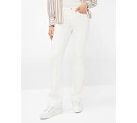 5-Pocket-Jeans BRAX "Style ANA", Damen, Gr. 44K (22), Kurzgrößen, weiß (sanftes weiß), 94% Baumwolle, 4% Polyester, 2% Elasthan, Jeans (14042969-22) sanftes weiß