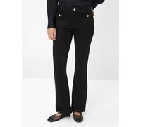 5-Pocket-Hose BRAX "Style SHAKIRA", Damen, Gr. 46K (23), Kurzgrößen, schwarz, 40% Lyocell, 28% Modal, 17% Baumwolle, 12% Elastomultiester, 3% Elasthan, Hosen (36627407-23) schwarz