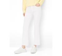 Style Shakira S verkürzte Five-Pocket Jeans in Einer Free to Move Light Qualität mit ausgestelltem Bein