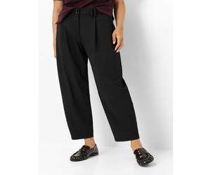 Brax Damen Bundfaltenhose Style MEGAN S BLACK, schwarz, Gr. 32