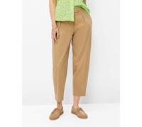 Brax Damen Bundfaltenhose Style MEGAN S GOLDEN BEIGE, Beige, Gr. 44
