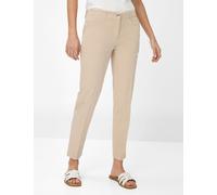 Brax Damen Chino Style MARON S ALMOND, Beige, Gr. 46K