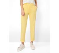 Brax Damen Chino Style MARON S BUTTERCUP, hellgelb, Gr. 48K