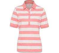 Brax Damen Cleo Finest Pique STRETCH Poloshirt, per pack Violett (Melon 87), 34 (Herstellergröße: 34)