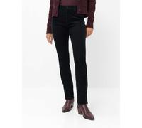 Brax Damen Cordhose Style CAROLA BLACK, schwarz, Gr. 48K