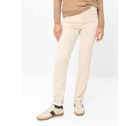 Brax Damen Cordhose Style CAROLA DARK ECRU, cremeweiß, Gr. 40K
