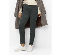 5-Pocket-Hose BRAX "Style CAROLA", Damen, Gr. 48, Normalgrößen, grün (dunkelgrün), Web, 75% Baumwolle, 24% Lyocell, 1% Elasthan, Hosen 5-Pocket-Hose (90912746-48) dunkelgrün