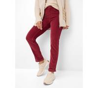 Brax Damen Cordhose Style MARY MULBERRY, dunkelrot, Gr. 46