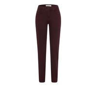 BRAX - Damen Five-Pocket-Hose aus wertigem Baumwollsatin, Style Mary (71-1707_9928820), Größe:50, Farbe:Berry (83), Länge:Kurz