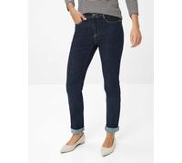 Brax Damen Five-Pocket-Hose Style CAROLA CLEAN DARK BLUE, denim dunkelblau, Gr. 38K