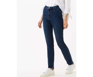 Brax Damen Five-Pocket-Hose Style CAROLA, denim blau, Gr. 34