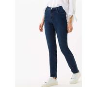 Brax Damen Five-Pocket-Hose Style CAROLA, denim blau, Gr. 34L