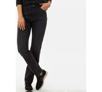 Brax Damen Five-Pocket-Hose Style CAROLA, denim dunkelgrau, Gr. 34