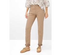 Brax Damen Five-Pocket-Hose Style CAROLA LIGHT MOCHA, braun, Gr. 36K