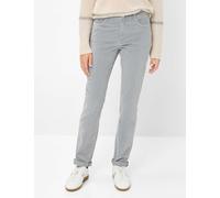 Brax Damen Five-Pocket-Hose Style CAROLA SMOKE GREY, grau, Gr. 44K