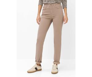 Brax Damen Five-Pocket-Hose Style CAROLA TAUPE, hellbraun, Gr. 52