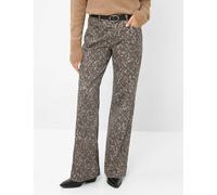 Brax Damen Five-Pocket-Hose Style MAINE CLEAN DARK CHOCOLATE, denim dunkelbraun, Gr. 36