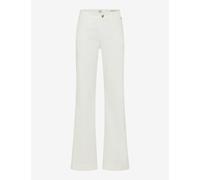 Brax Damen Five-Pocket-Hose Style MAINE SOFT ECRU, cremeweiß, Gr. 38L
