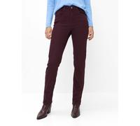 Brax Damen Five-Pocket-Hose Style MARY BLACKBERRY VIOLET, dunkles lila, Gr. 36L