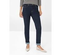 5-Pocket-Jeans BRAX "Style MARY", Damen, Gr. 40K (20), Kurzgrößen, blau (dunkelblau), 93% Baumwolle, 5% Elastomultiester, 2% Elasthan, Jeans (37443249-20) dunkelblau