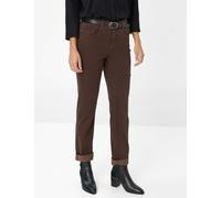 Brax Damen Five-Pocket-Hose Style MARY DARK CHOCOLATE, dunkelbraun, Gr. 50K