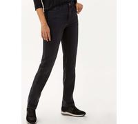 Brax Damen Five-Pocket-Hose Style MARY, denim dunkelgrau, Gr. 36L