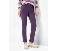 Brax Damen Five-Pocket-Hose Style MARY, dunkles lila, Gr. 38