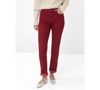 Brax Damen Five-Pocket-Hose Style MARY MULBERRY, dunkelrot, Gr. 34