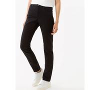 BRAX Damen Five-Pocket-Hose "Mary" Slim Fit, schwarz, Gr. 40