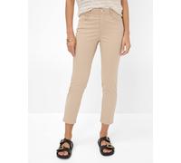 Brax Damen Five-Pocket-Hose Style MARY S ALMOND, Beige, Gr. 48