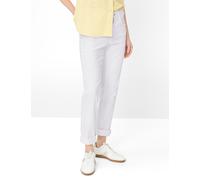 Brax Damen Five-Pocket-Hose Style MARY WHITE, denim weiß, Gr. 46L
