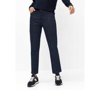 Brax Damen Five-Pocket-Hose Style MAY S CLEAN RAW BLUE, denim dunkelblau, Gr. 40L