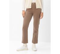 Brax Damen Five-Pocket-Hose Style MAY S LIGHT WALNUT, Beige, Gr. 42L
